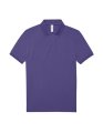 Heren Polo B&C PU424 Radiant Purple